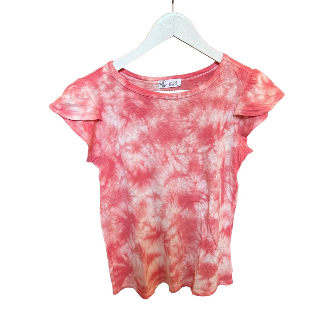 Carve Designs Tie-Dye Short Sleeve Top